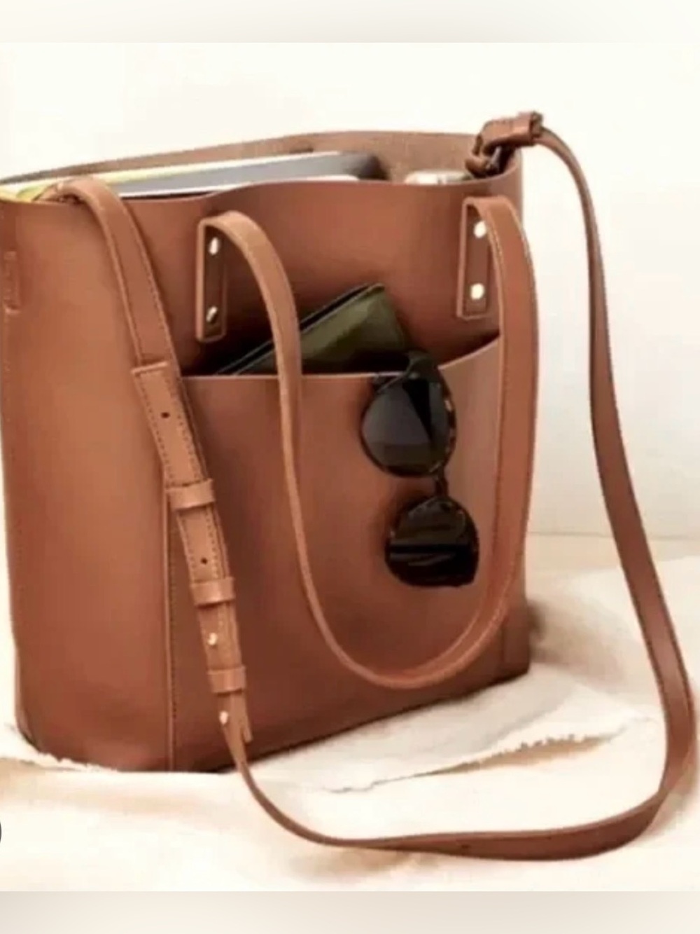 NWT Henny + Lev 2-in-1 Everyday Tote Purse Vegan Leather